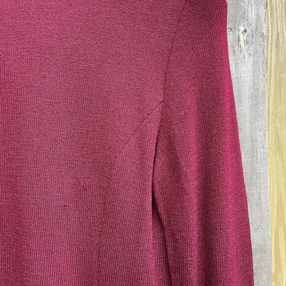 Burgundy St John Blazer/Jacket with Gold Trim - Picture 7 of 10